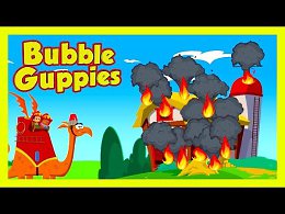 Bubble Guppies - Firefighter Knights to the Rescue. Kids games for girls.