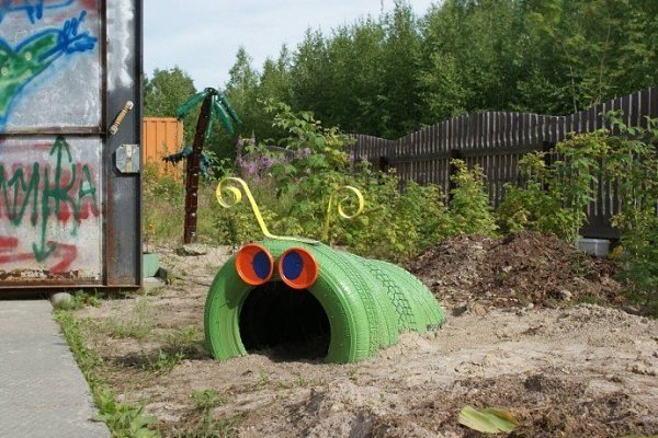 Для детей из старых покрышек - 6