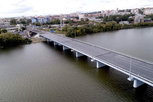 Свердловский мост в Пензе открыли после капитальной ...Напомним, что к 6 ноября рабочие завершили ...