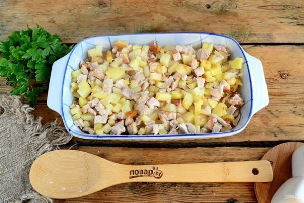 Быстрая запеканка (проще простого).Быструю картофельную запеканку я готовлю очень часто. Основой ее ... - 7