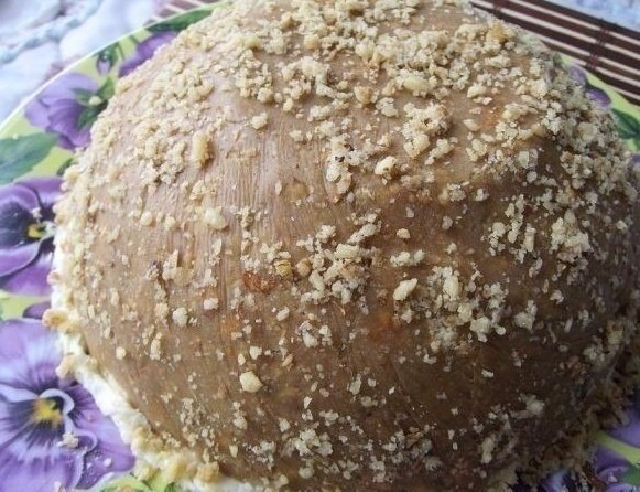 Банановый торт без выпечки