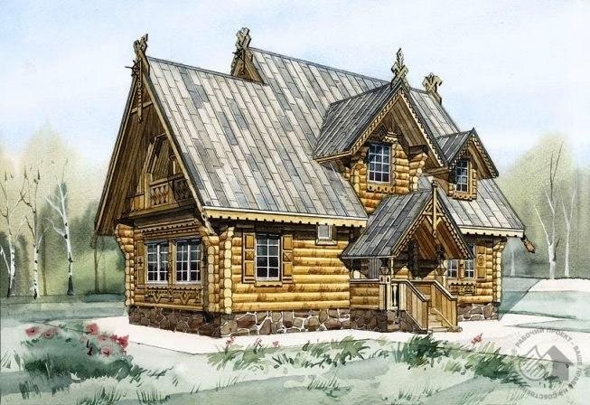 Правильный русский дом.В нашей славянской культуре существует система представлений об устройстве ...