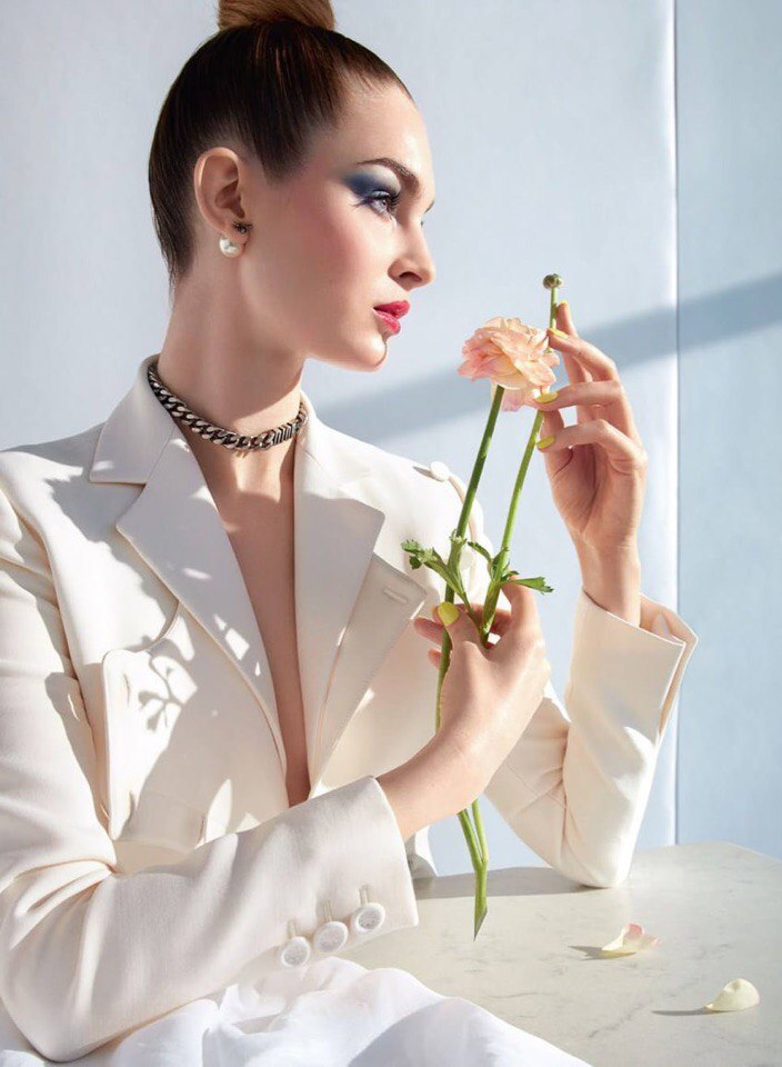 Fashion inspiration.Dior Magazine Spring Summer 2017 Teddy Quilivan & Laura Love by Camilla Akrans - 2