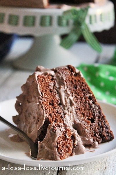 Простой бисквитный торт.Бисквит (форма 17 см.):яйца — 4 штмука — 1 стакансахар — 1 ... - 2