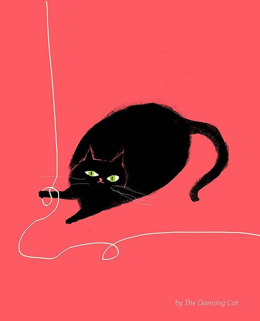 The Dancing Cat Art - 8