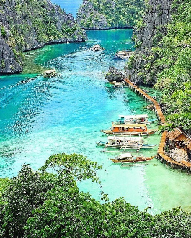 Kayangan Lake, Philippines.