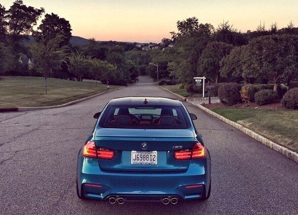 BMW M3 F80     Atlantis Blue Individual - 2