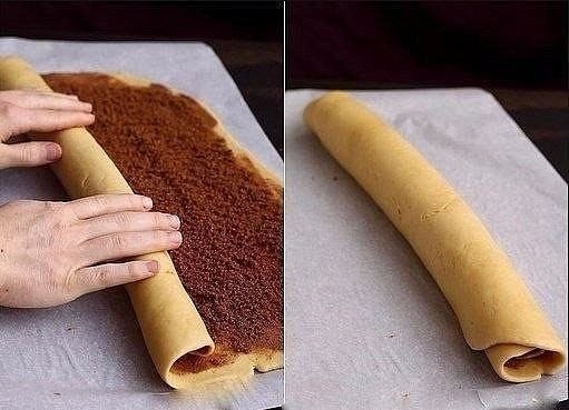 Липкие булочки с корицей и грецкими орехами.Сохрани рецепт!ИнгредиентыТесто:Желток — 4 шт.Яйцо ... - 2