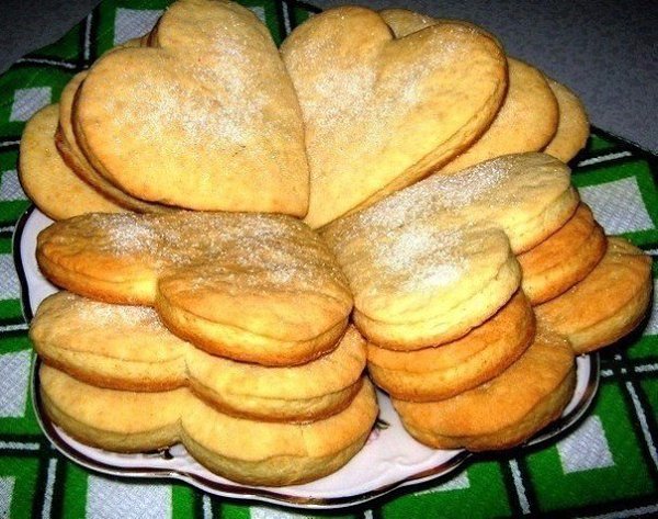 Пышные коржики отличны для семейного чаепития! Дарите дорогим людям свою любовь! ИНГРЕДИЕНТЫ: Тесто: ...