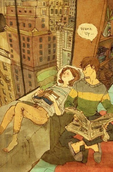 Есть всякие мелочи, которые приятно делать вдвоем. Жить вместе, например. - 4