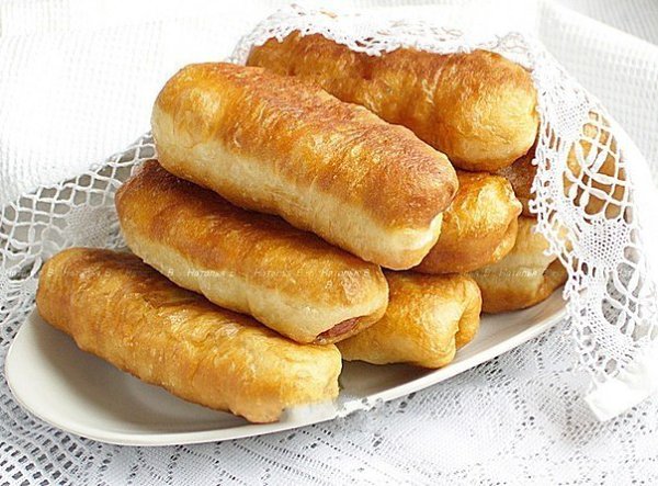 Жареные сосиски в тесте.Вкуснейшие, мягчайшие, воздушные, горяченькие... жареные сосиски в тесте. ... - 9
