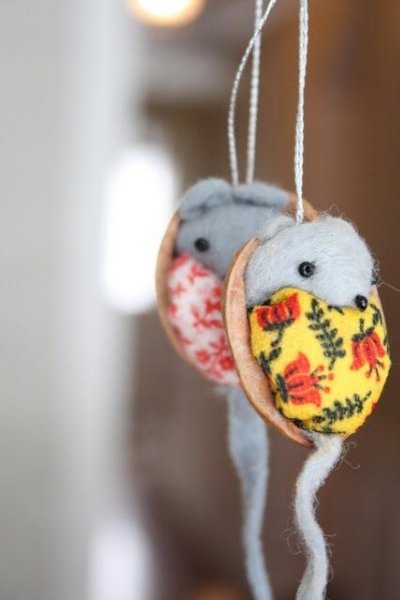 #вдохновение@elehandmade.Поделки из ореховой скорлупы: мастер-класс - 6
