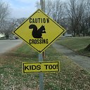  , , 54  -  21  2018   Caution stupid children crossing