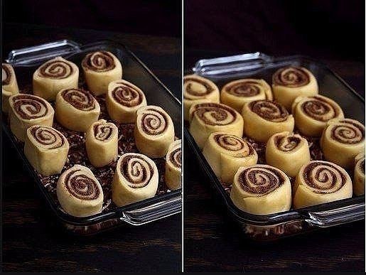 Липкие булочки с корицей и грецкими орехами.Сохрани рецепт!ИнгредиентыТесто:Желток — 4 шт.Яйцо ... - 3
