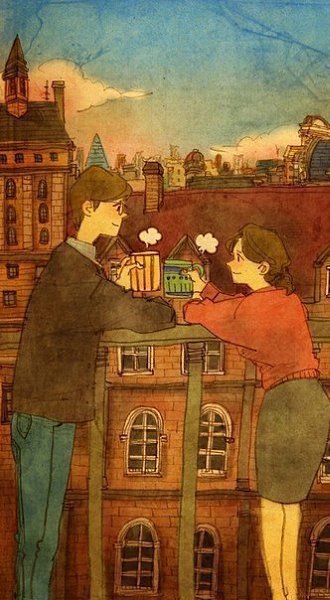 Есть всякие мелочи, которые приятно делать вдвоем. Жить вместе, например.