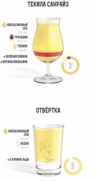 Идеи коктейлей для новогодней вечеринки.#инфографика@bon - 9