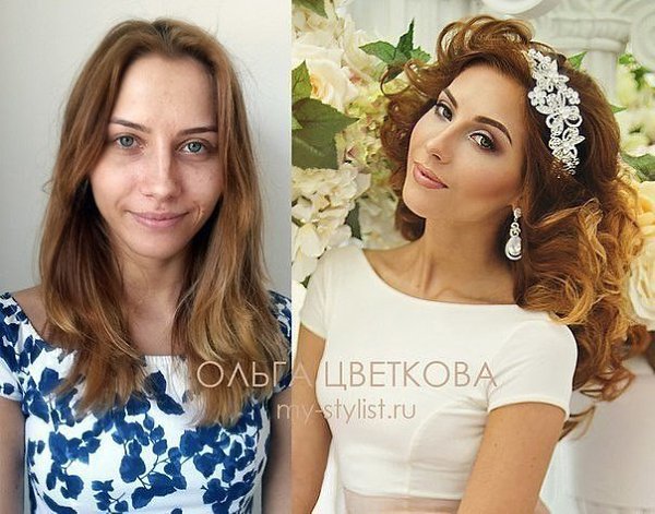 Одна невеста, 10 образов. Как меняется внешность в зависимости от того как видит Вас стилист. - 8