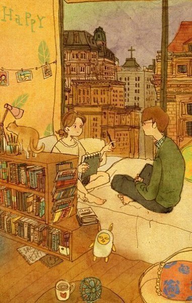 Есть всякие мелочи, которые приятно делать вдвоем. Жить вместе, например. - 6