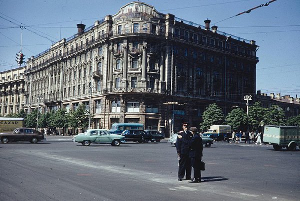 Советская Москва 50-х годов в фотографиях Харрисона Формана - 6
