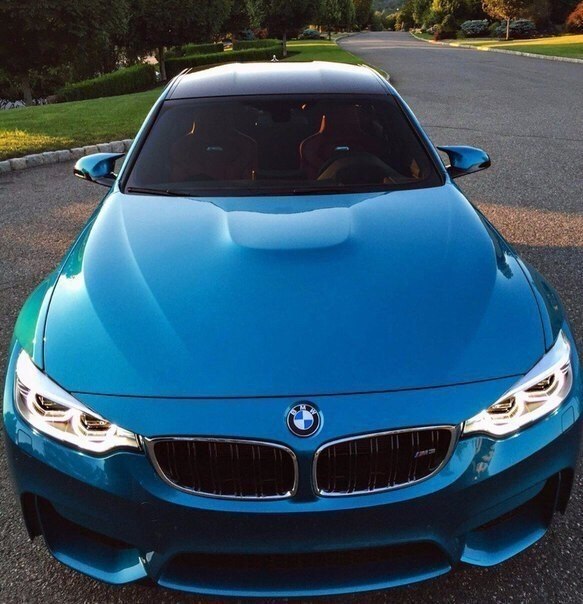 BMW M3 F80     Atlantis Blue Individual