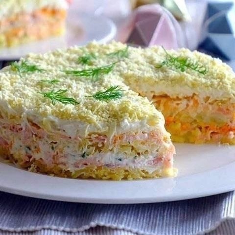 ПРАЗДНИЧНЫЙ САЛАТ