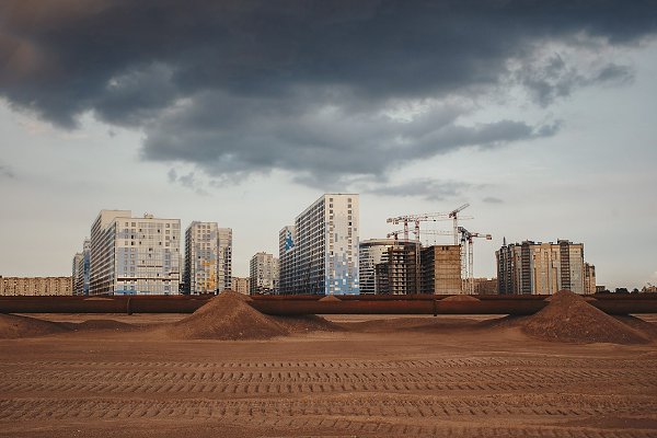Марсианские хроники: петербургский фотограф Александра Кампински выложила фотографии новой намывной ...