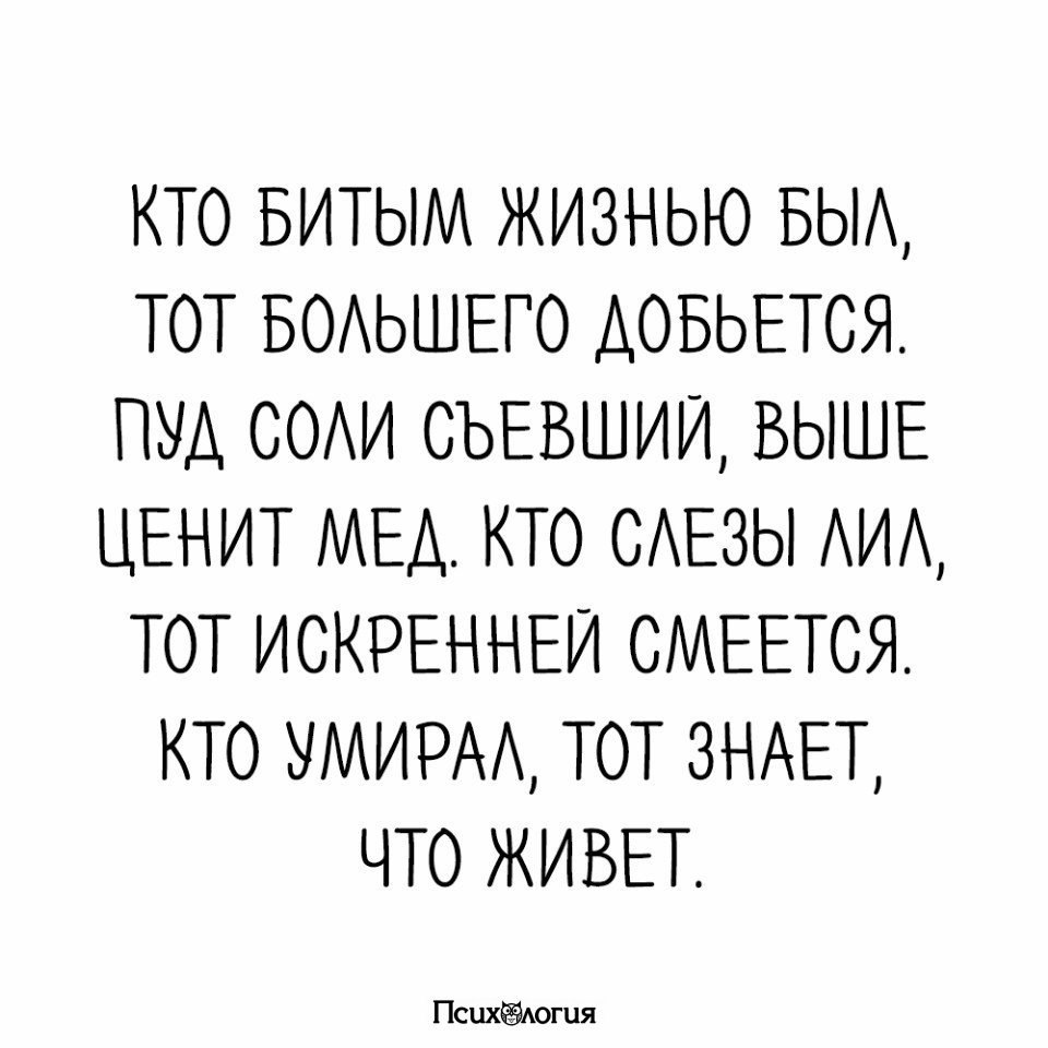 Кто битый жизнью был тот большего добьется. Кто битым жизнью был тот большего. Омар Хайям пуд соли съевший выше ценит мед. Кто битым был тот большего добьется пуд. Пуд соли съевший выше ценит.