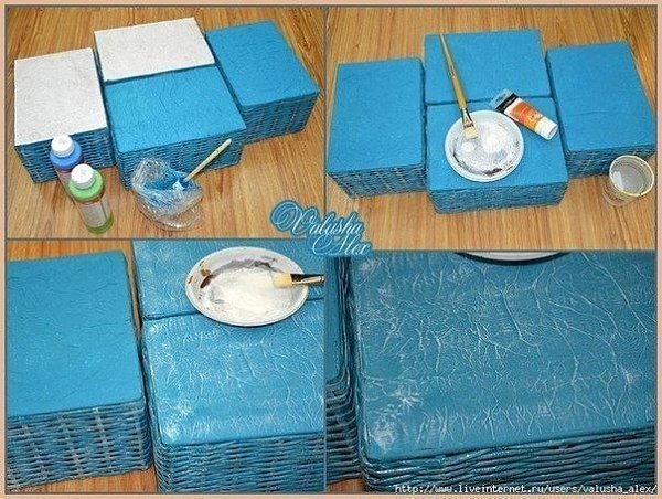 Коробочки-плетенки из газетных трубочек. Мастер-класс. - 8