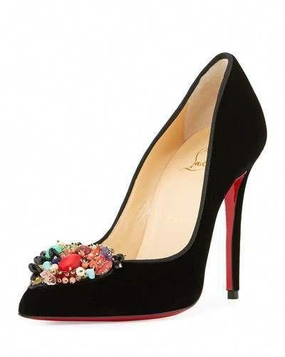 Christian Louboutin velvet
