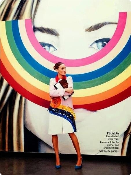 Sarah Jessica Parker for InStyle US by Giampaolo Sgura - 3