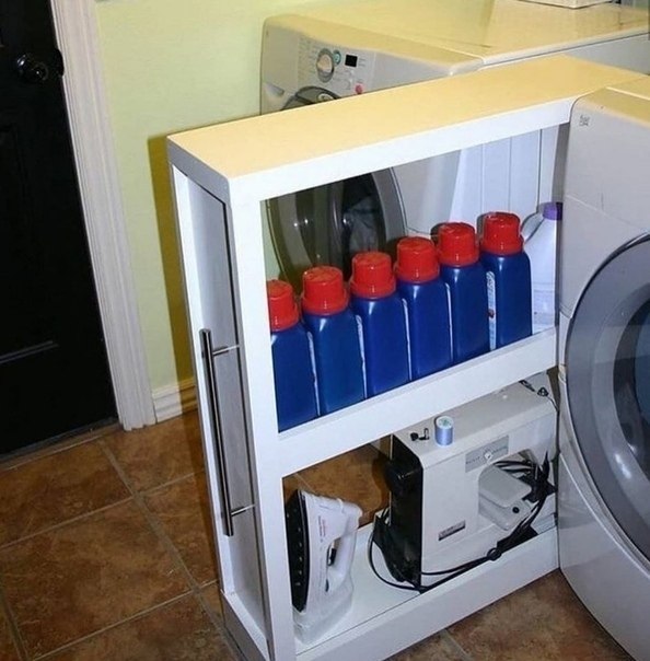 Некоторые идеи по организации хранения в ванной комнате - 5