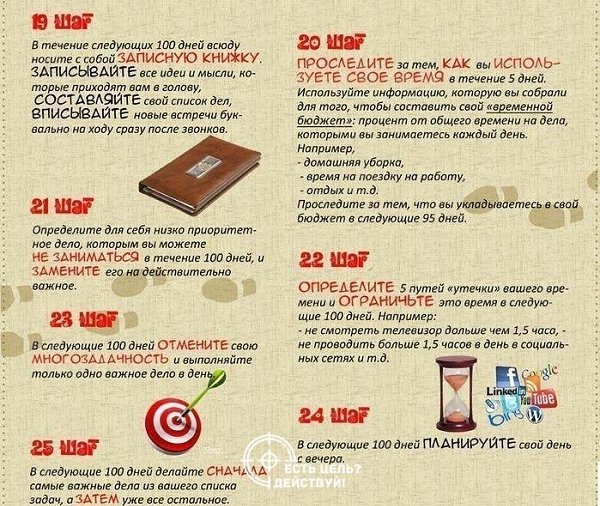 Как улучшить свою жизнь всего за 100 дней? #саморазвитие@rules4life - 5