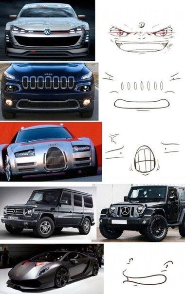 У автомобилей тоже есть лица - 3