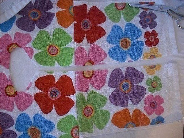 Банный халатик из полотенец для ребенка. Мастер-класс - 5