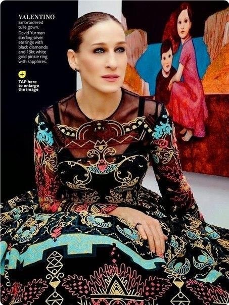 Sarah Jessica Parker for InStyle US by Giampaolo Sgura