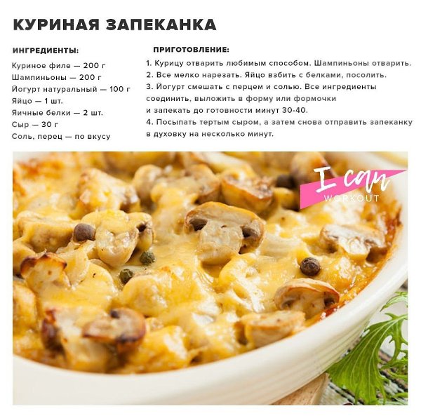 Отличный вариант ужина для всей семьи.#фитнесрецепты@ican