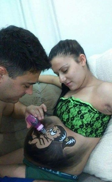 Когда будущие родители знают толк в фотосессии. Оригинально, правда? - 2