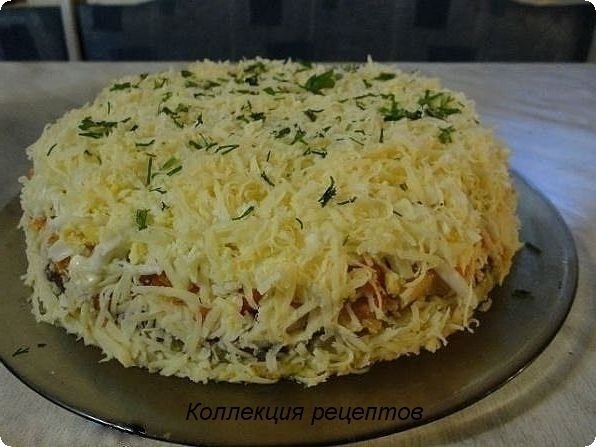 #салат.1. Салат из куриного филе, свежих огурцов и консервированных шампиньоновИнгредиенты:-2-3 ... - 3