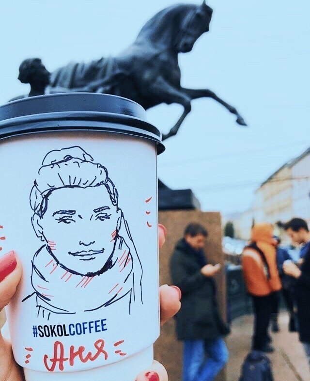 SOKOL COFFEE.   ,      ! - 8