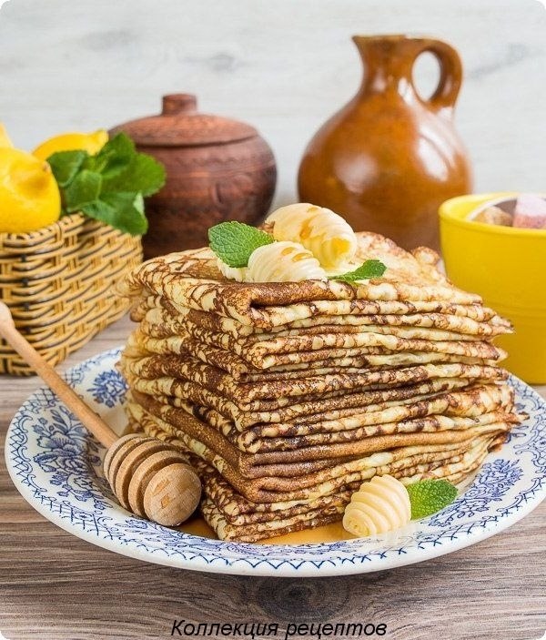 Тонкие блинчики на молоке.Ингредиенты на 28 блинов:мука 200 граммсахар 15 граммсоль 1/4 ч.л.яйца 6 ...