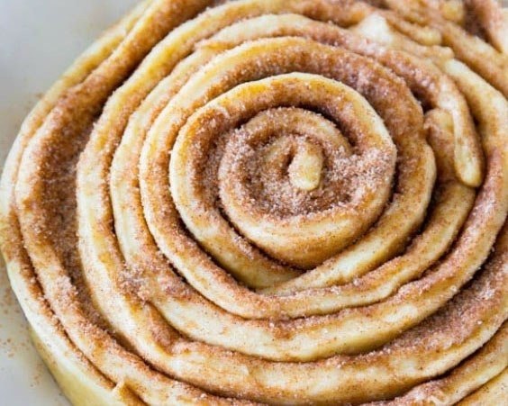 Торт-рулет с корицей .Или очень большой