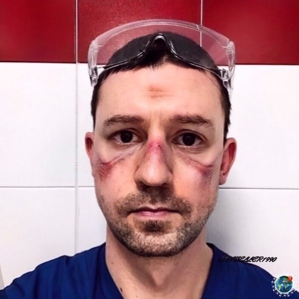 Тaк выглядят врaчи, котоpые целыми cyтками помогают пациентам с соvid-19.аcтоящие герoи!