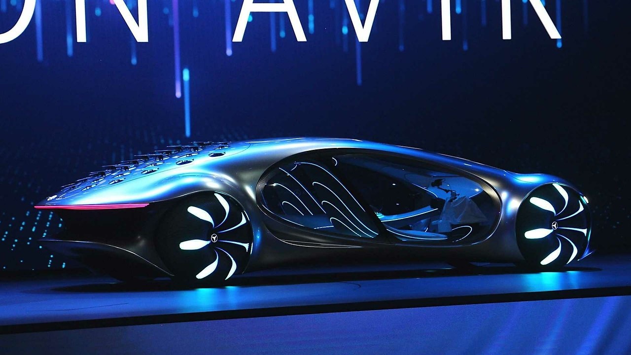 Mercedes-Benz    CES  - Vision AVTR,   : ...