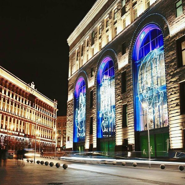 Москва после заката приобретает новые краски.Москва: Инструкция по применению! - 7