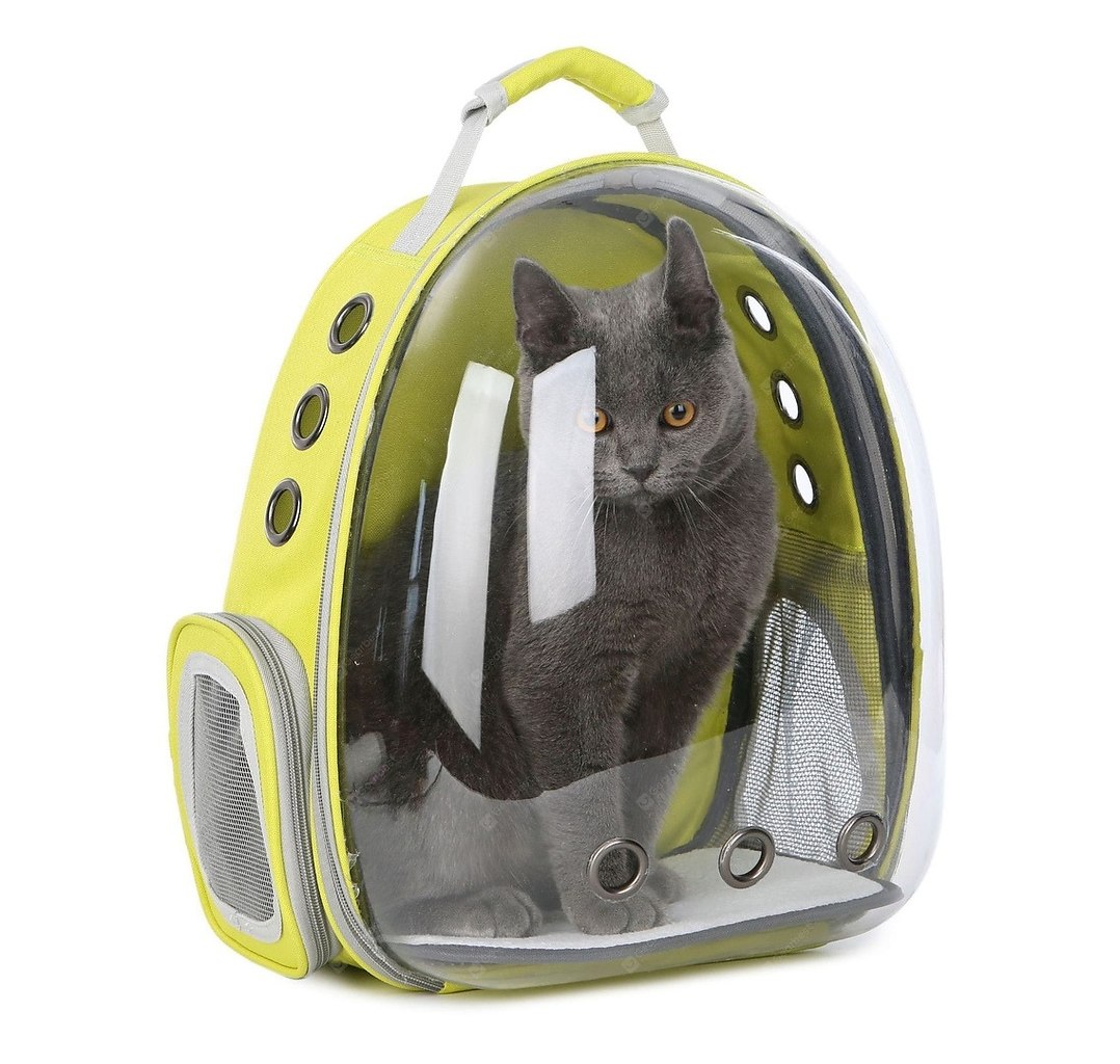 Рюкзак для переноски животных прозрачный Space Capsule