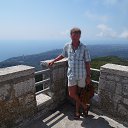 Tower on Mount Akhun (Sochi, Russia).    