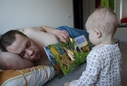 С папой день проходит совсем по другому - 3