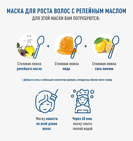 Топ-3 масок для роста волос, которые вы легко сможете сделать и дома. - 3