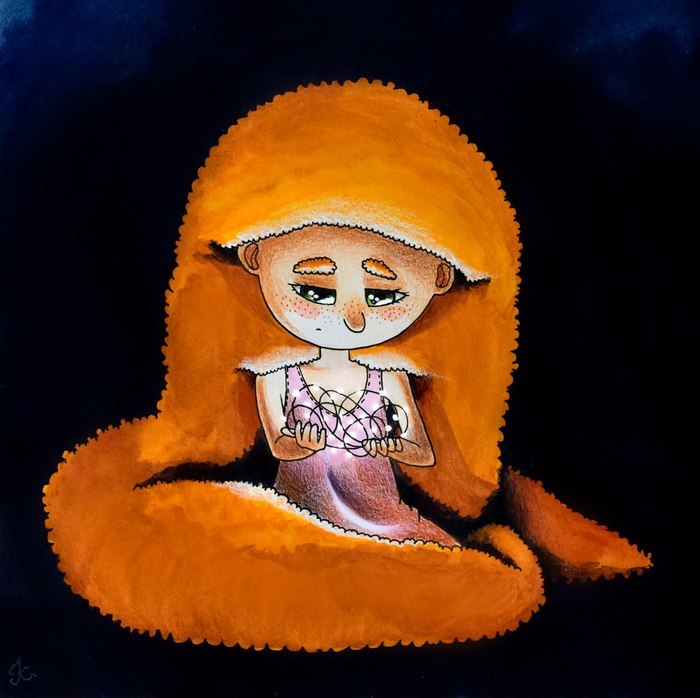 Art orange.Однажды ты понимаешь — никто не видит мир твоими глазами...