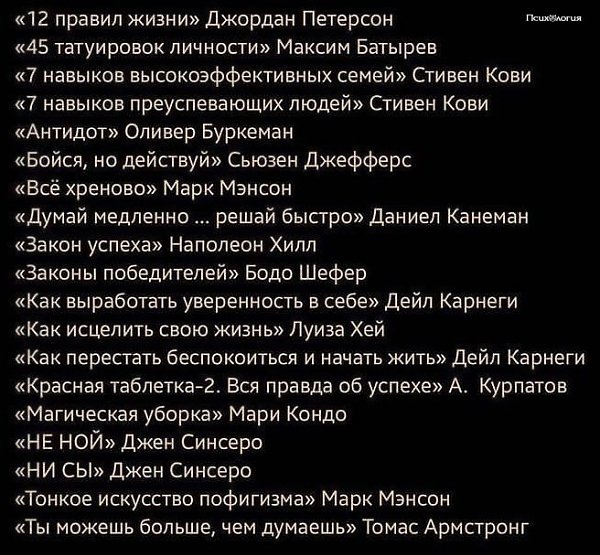 Саморазвития много не бывает, поэтому ловите ТОП лучших книг, которые помогут вам больше развиваться ...
